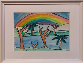 Rainbow over the River by Maddy Chandler Age 12yrs